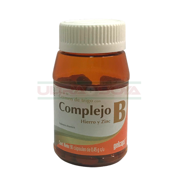 COMPLEJO B C/HIERRO-ZIN C/90 CAPSULAS