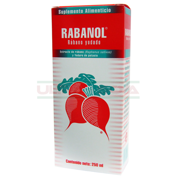 JARABE RABANOL YODADO C/250