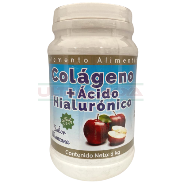 COLAGENO + ACIDO HIALURONICO MANZANA 1 KG