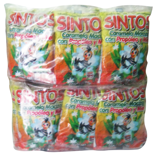 CARAMELO SINTOS 30 BOL. C/60 GRS C/U *